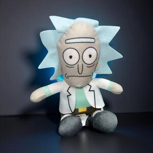 The Toy Factory Rick and Morty" Rick Plush Stuffed Doll 5"
